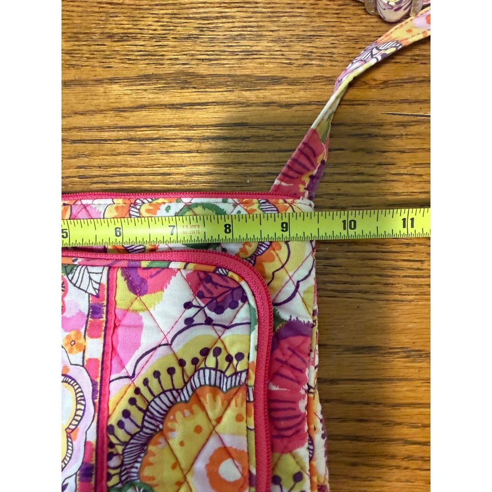 Vera Bradley Little Hipster Crossbody Bag in Clementine floral and paisley - Picture 15 of 16